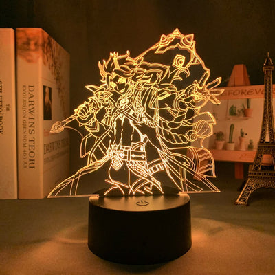 Arataki Itto Genshin LED Night Light Lamp - islandofanime.com