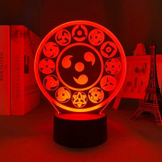 sharingan led lamp