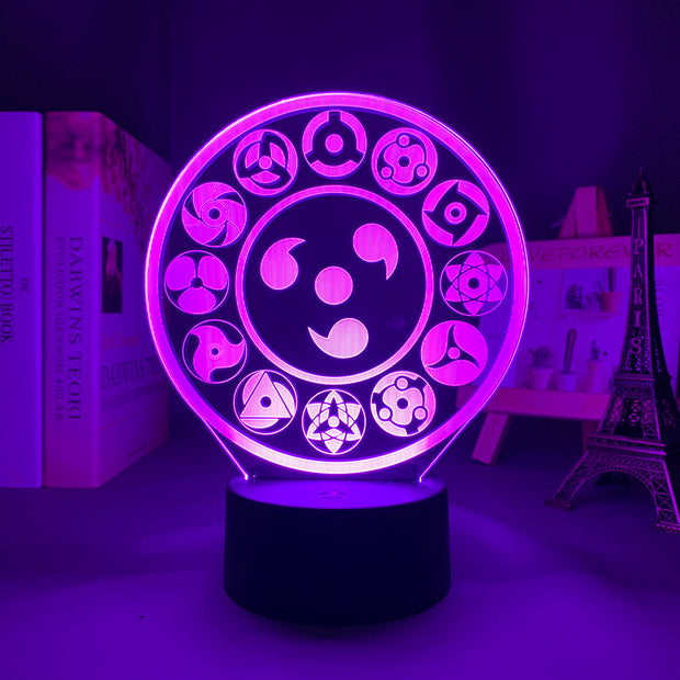 sharingan led lamp