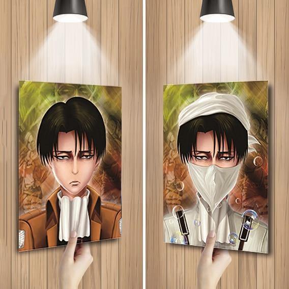 Levi 3D Poster | Island of Anime