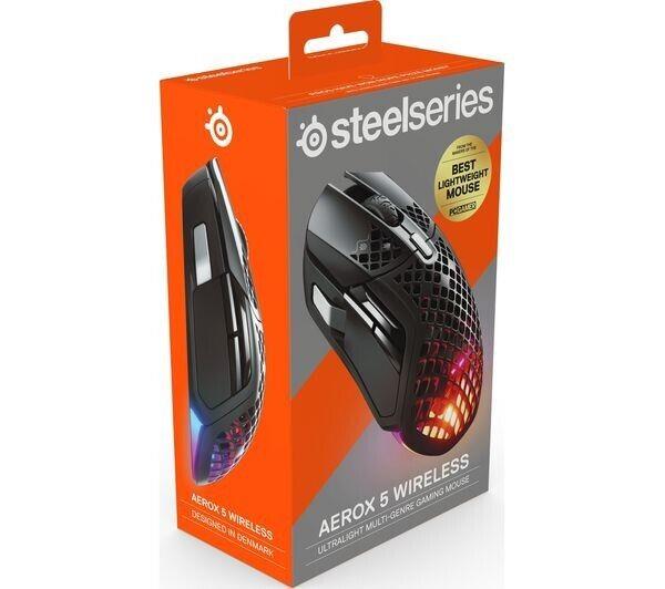 STEELSERIES Aerox 5 RGB Wireless Optical Gaming Mouse