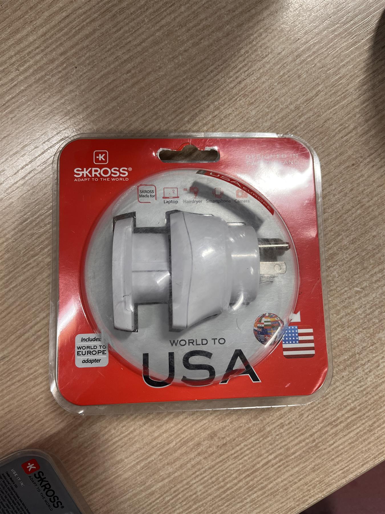 Skross Travel Adapter Combo – World-To-USA x2