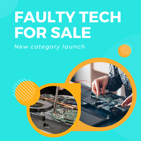 faulty electronics sale
