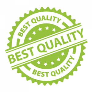 Best quality refurbished products badge