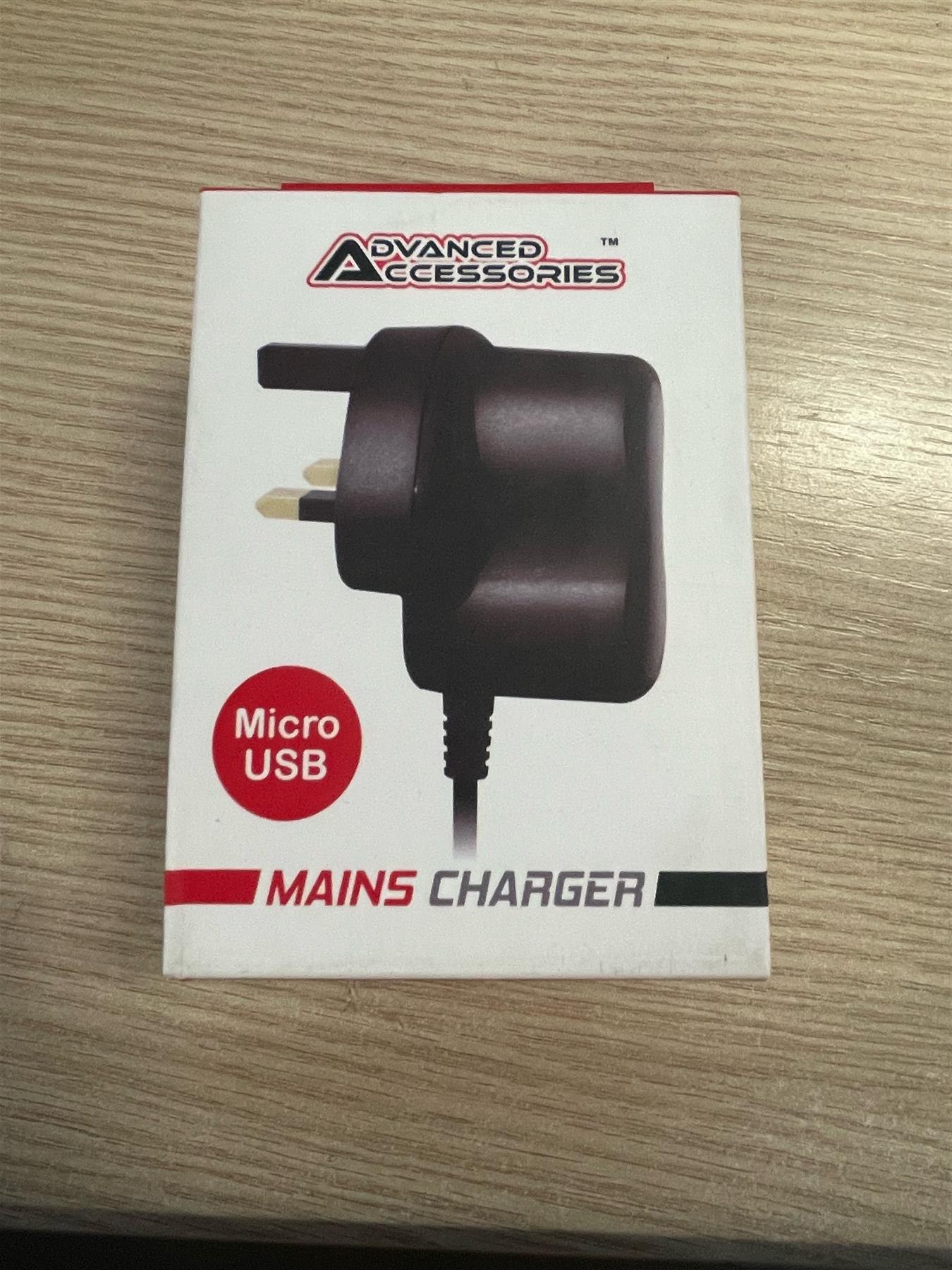 Advanced Accessories Micro USB Mains Charger