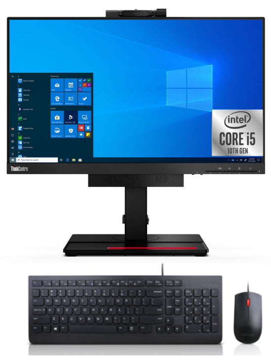 Lenovo ThinkCentre 24 inch Gen 4  Intel i5 10th 16Gb Ram 256 SSD Win 11 Pro all in one desktop