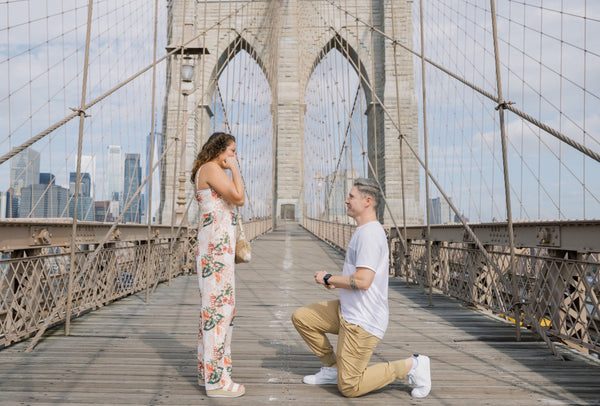 Brooklyn Bridge Engagement Proposal
