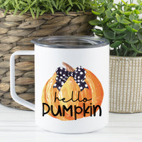 "Hello Pumpkin" Travel Mug