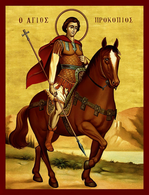 St Procopius icon