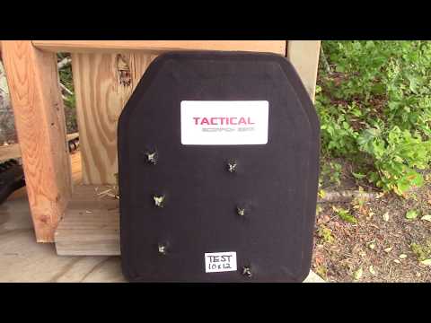 Tactical Scorpion Gear Level IV PE Alumina Polyethylene Curved Body Armor 8x10 - Level IV