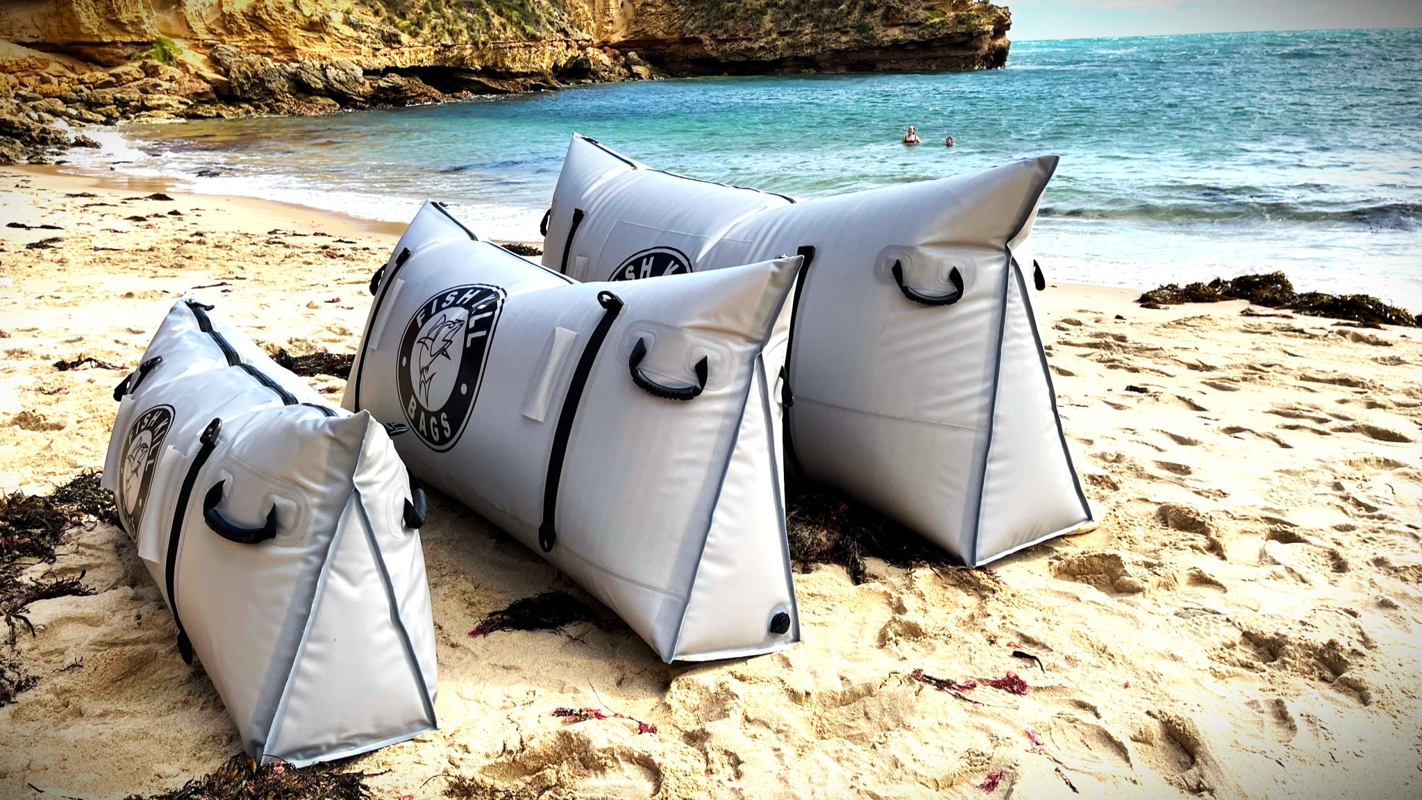 Insulate Fish Cooler Bag, Monster Fish Bags, Takes up Less Space