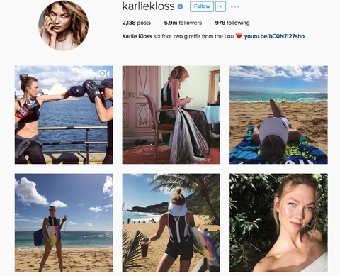 Karllie Kloss instagram