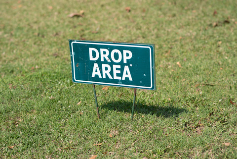 penalty drop area golf course