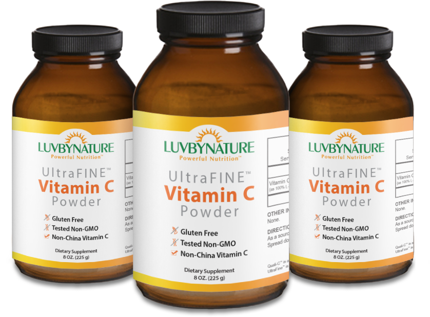 UltraFINE™ Vitamin C Powder, LuvByNature