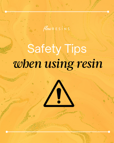 Safety tips when using epoxy resin