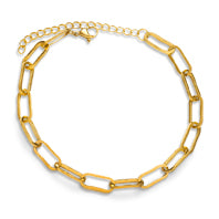 Paperclip Link Chain Bracelets