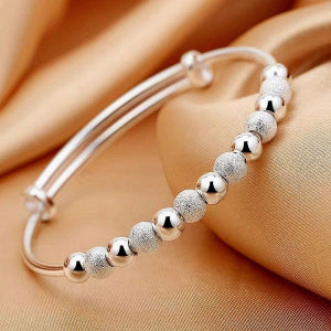 925 Sterling Silver Beads Bracelets