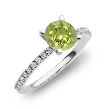 Peridot Gemstone Ring