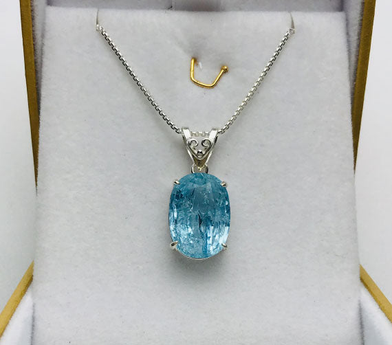 Aquamarine Necklace set