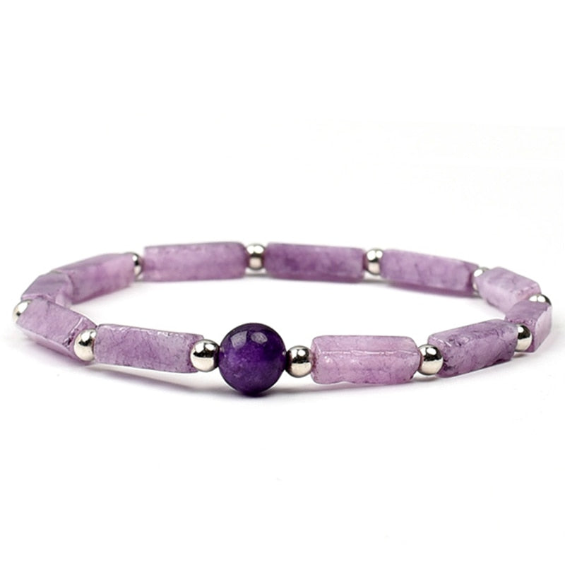 Amethyst Stone Energy Bracelet