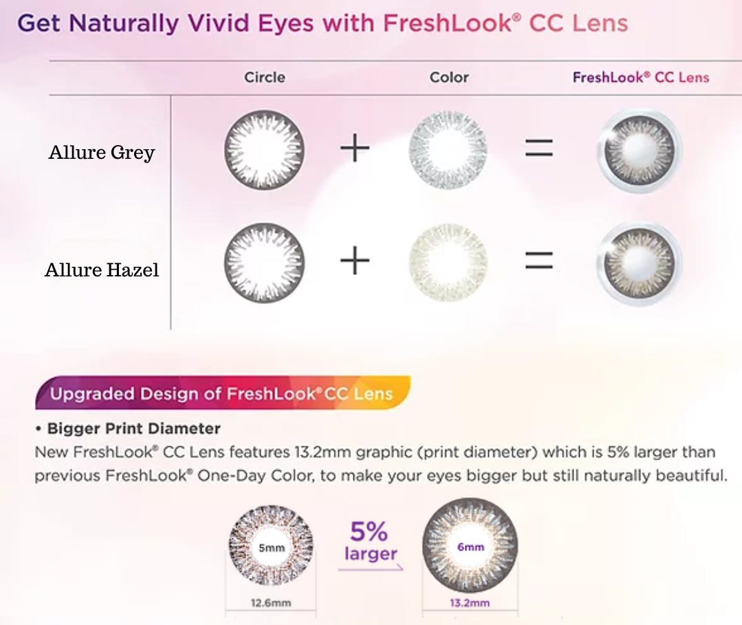 Freshlook Alcon CC Color Lenses