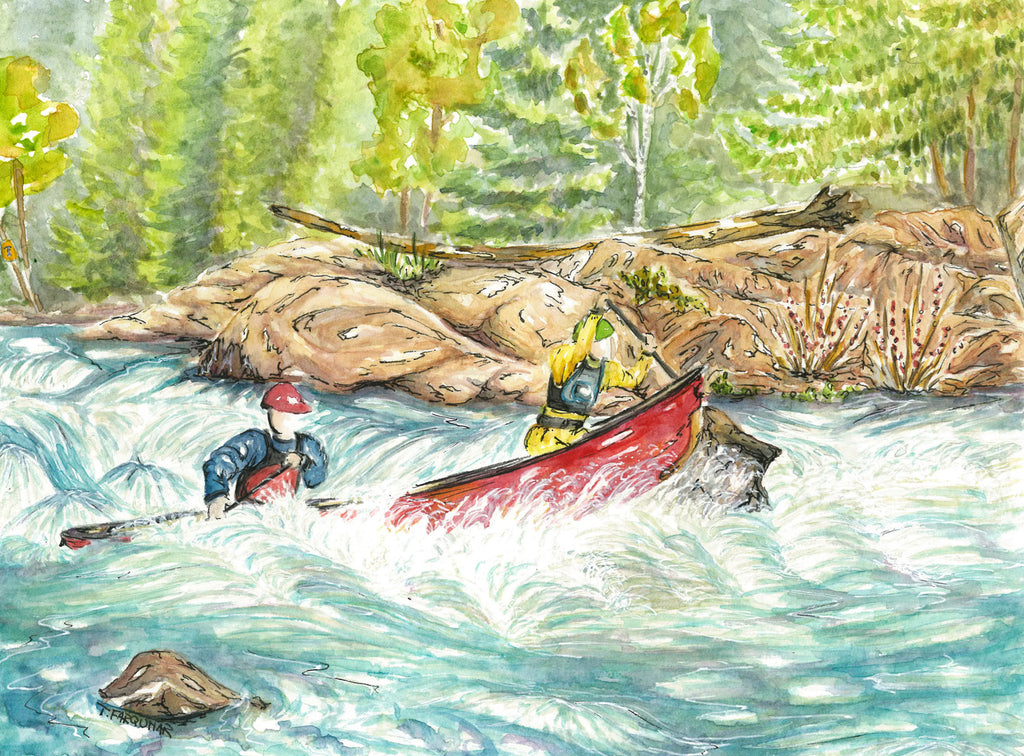 Canoeing Jessup's Chute