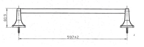 Towelbar Dimensions