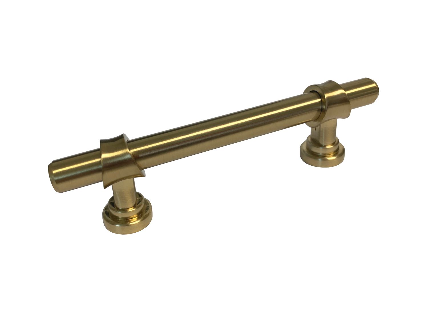 Brushed Brass 3&quot; Kitchen Cupboard Furniture Cabinet Hardware Drawer Dresser Bar Pull 3335 7