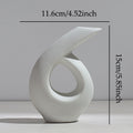 Nordic Ceramic Vase Figurines Interior