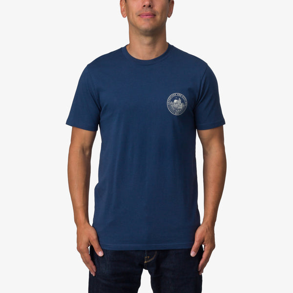 Reef Predator T-Shirt - Blue Small, Men's