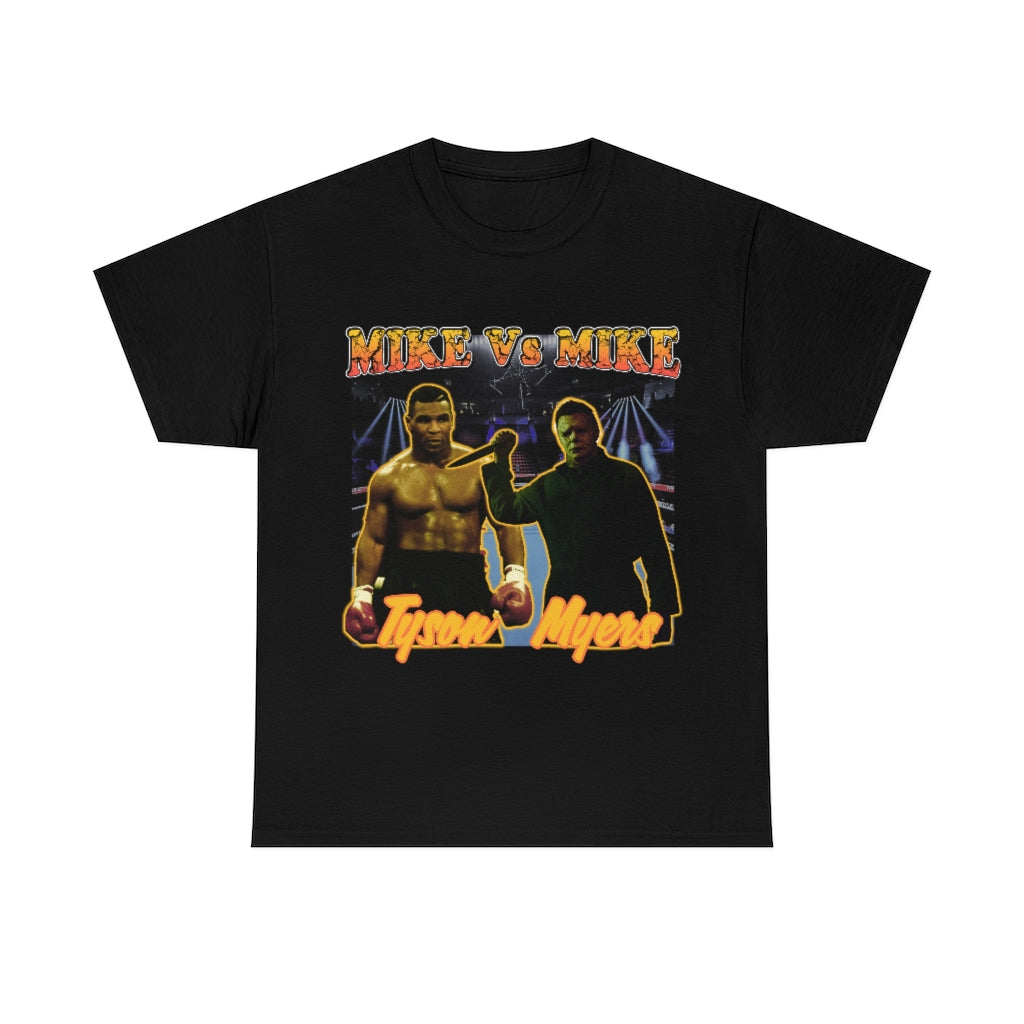 Mike Tyson Vs Michael Myers Unisex Heavy Cotton Tee