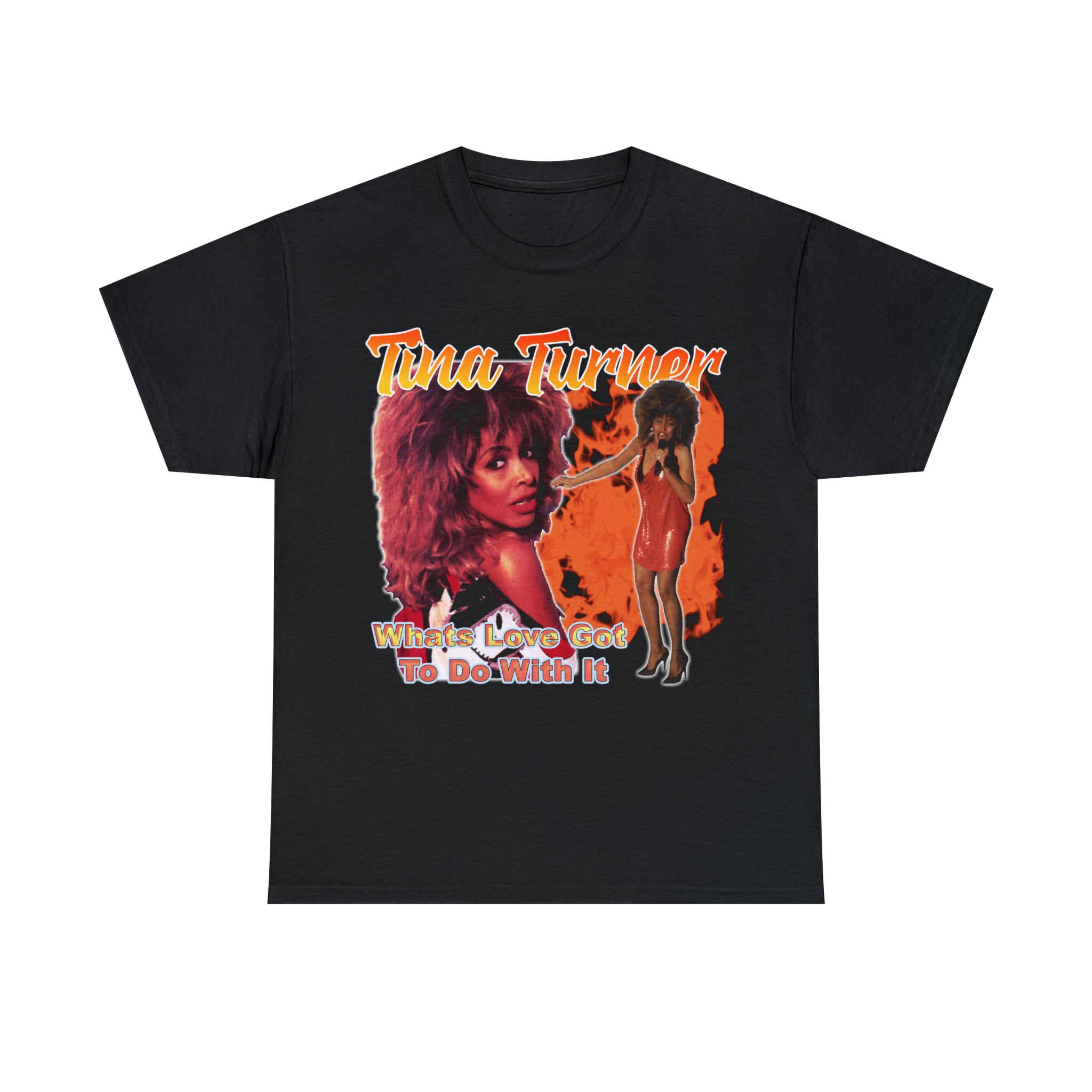 Tina Turner What's Love Got Do With It Unisex Heavy Cotton Tee