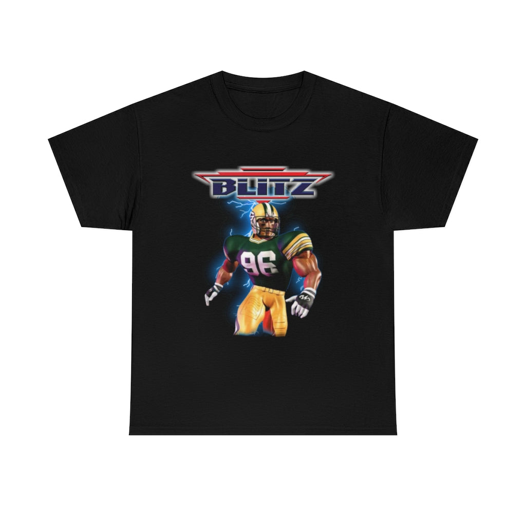 Blitz Classic Football Video Game 90s/2000s Unisex Heavy Cotton Tee