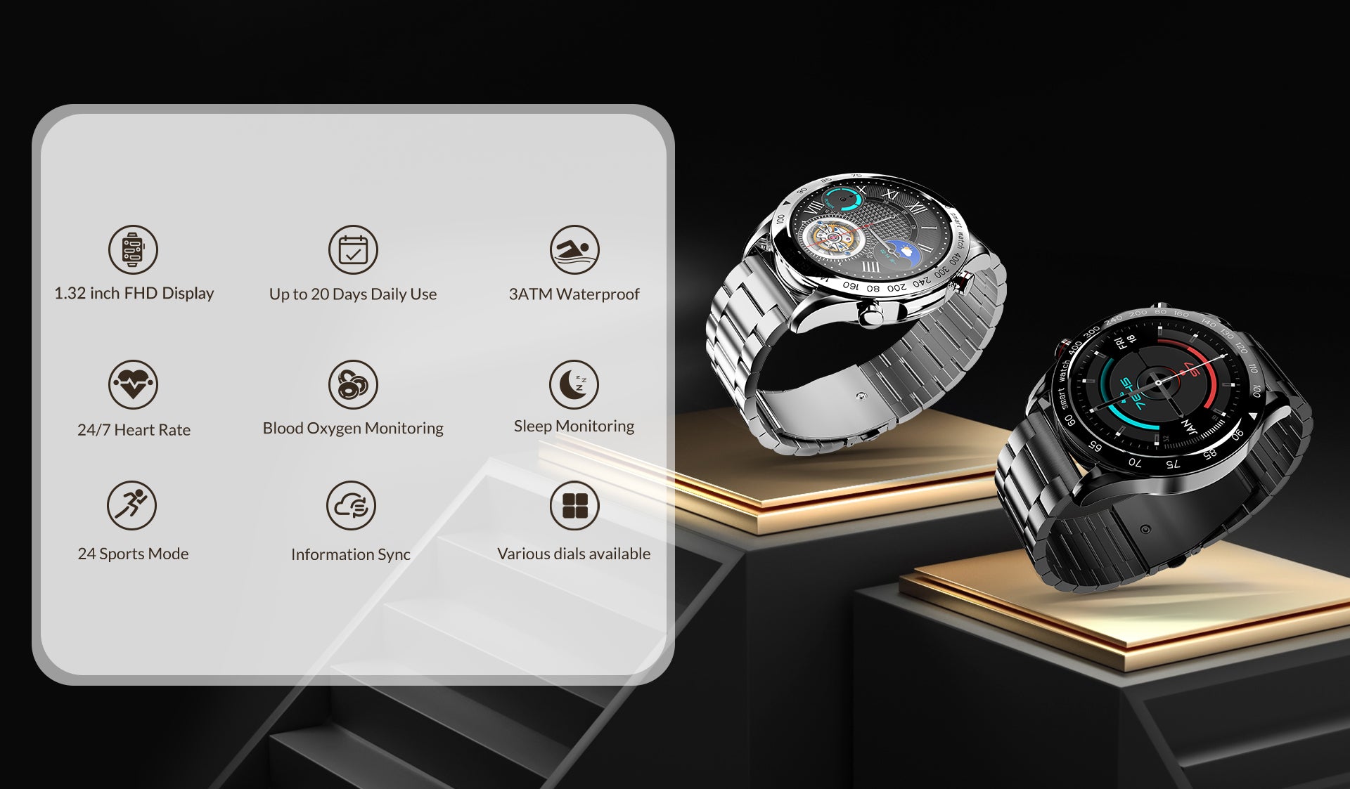 FutureGo Pro Smartwatch-HiFuture