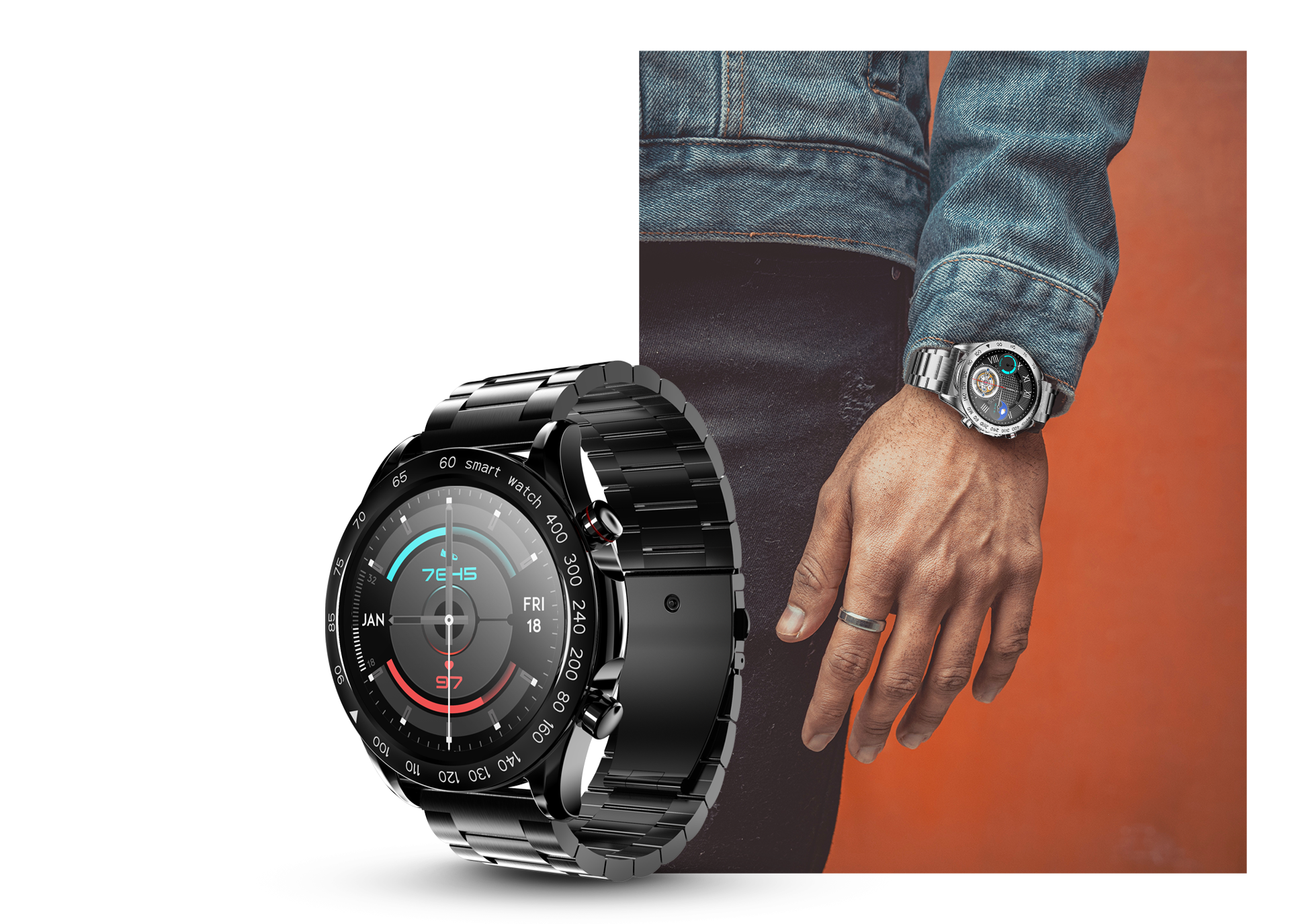 Durable Battery Life Smartwatch- HiFuture