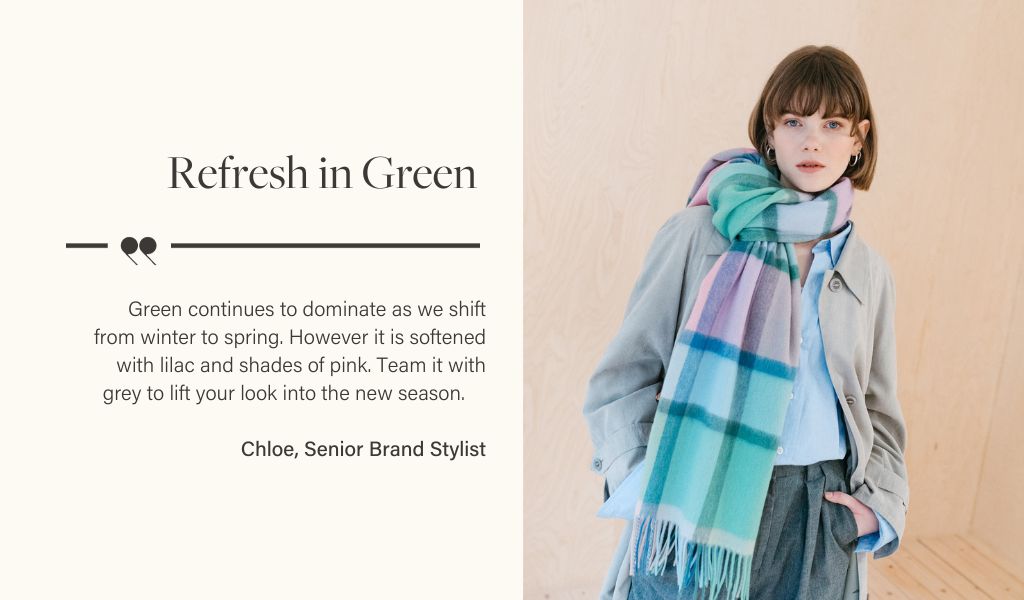 Kaufen Sie den grünen Schal bei TBCo
