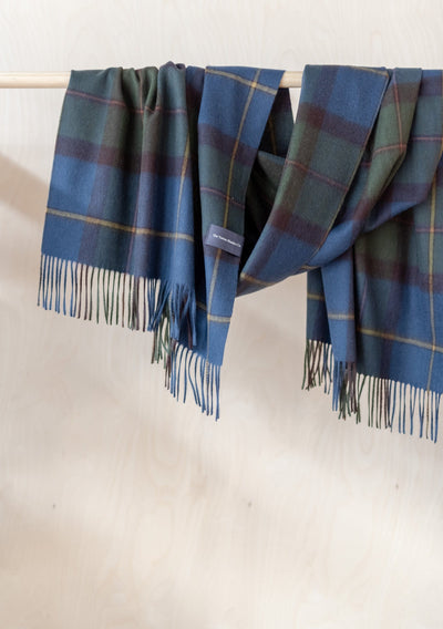 Lambswool Knee Blanket or Scarf in Mackellar Tartan 30 – Faire Living