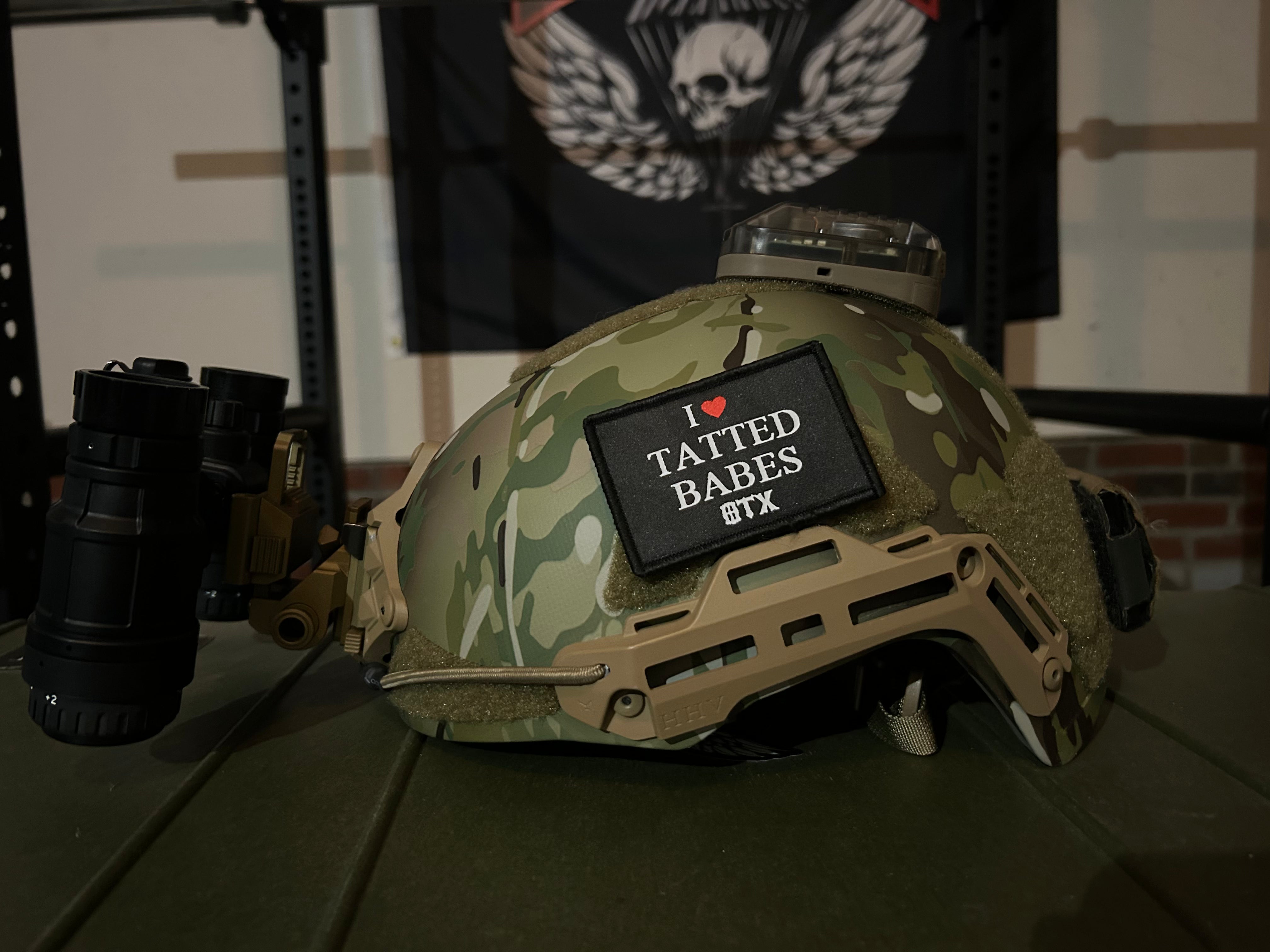 I ❤️ TATTED BABES Patch