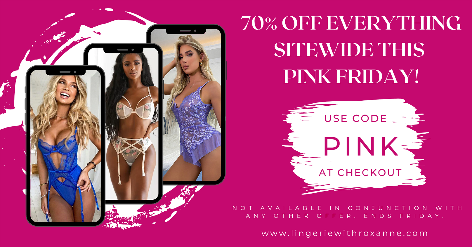 Score up to 70% off lingerie at Lounge Underwear