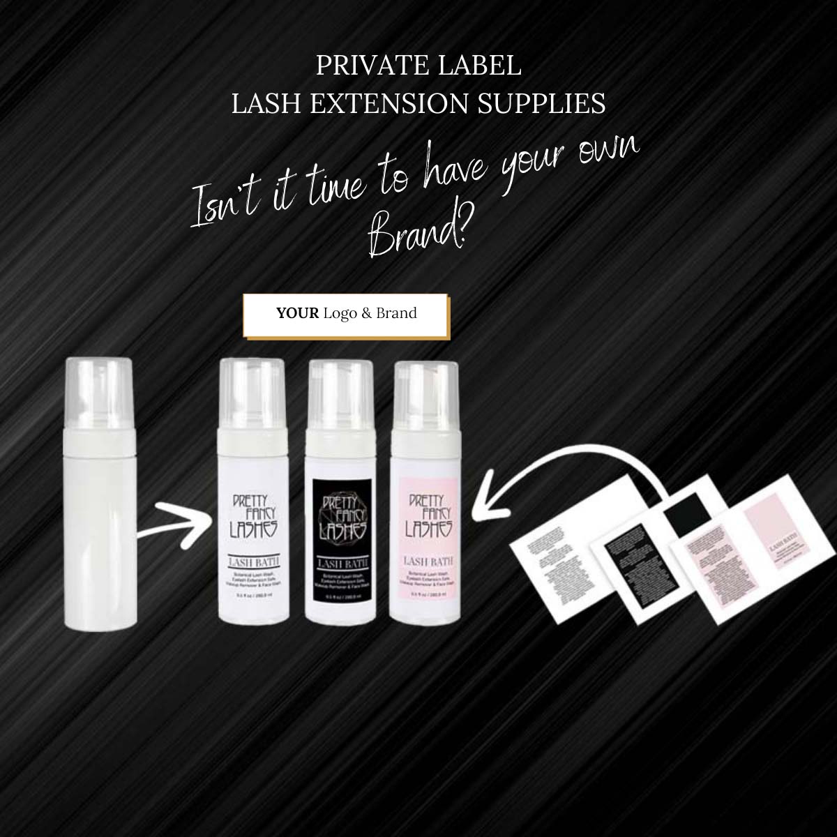 Private Label Eyelash Extension Supplies