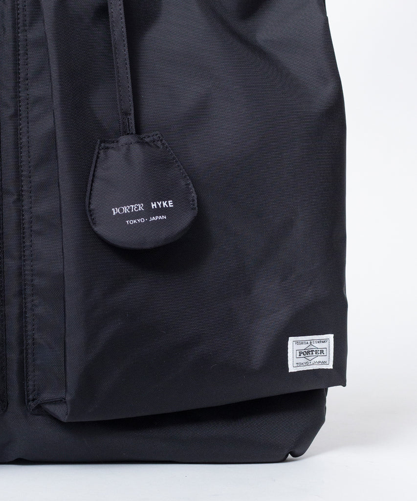 即完売】HYKE／PORTER／HELMET BAG SMALL／カーキ色+aethiopien