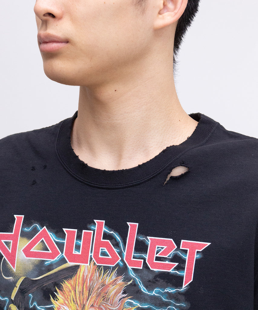 doublet ダブレット 洋服の青山 バンドTシャツ 22aw ロックT | labiela.com