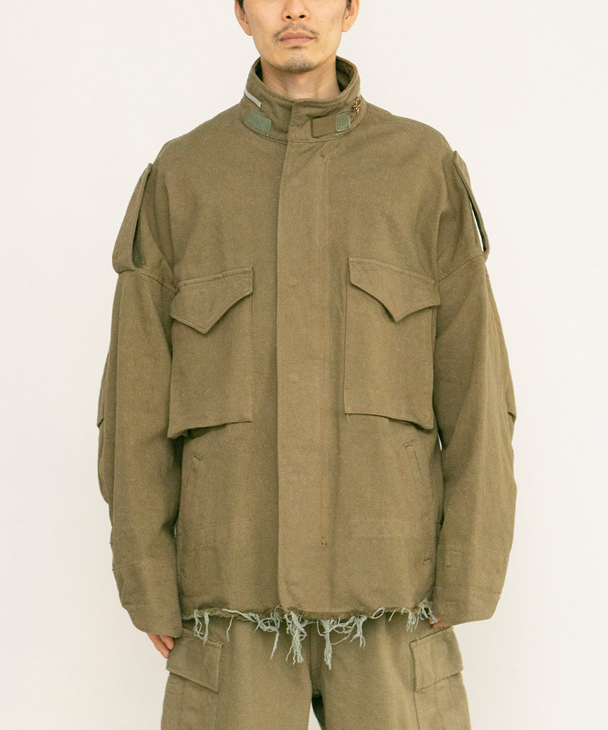 Doublet WOOD YARN BLOUSON