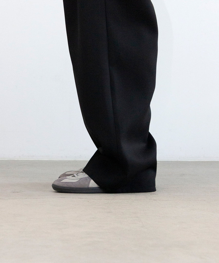 Scale Off Wool Wide Chef Pants スラックス