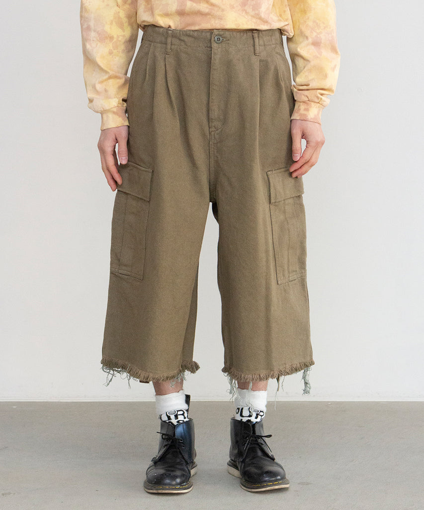 SILK TWILL MILITARY PANTS｜doublet(ダブレット)通販 st company