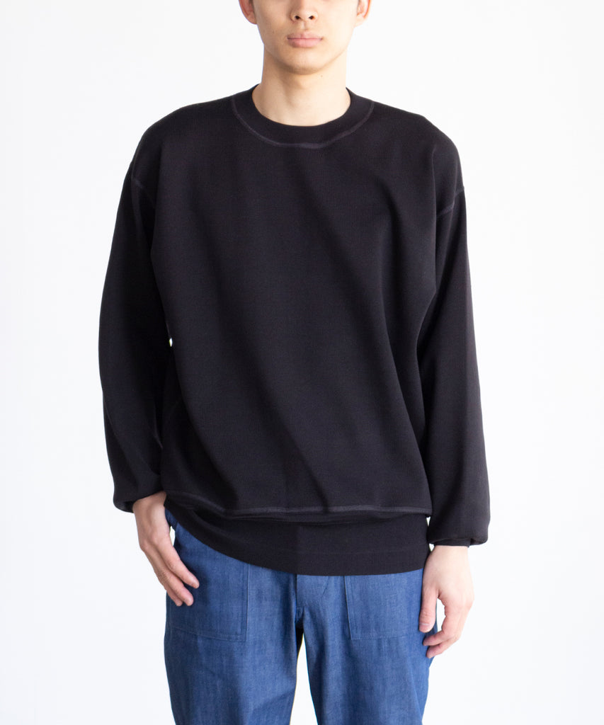 美品】HYKE S/C/P ASYMMETRIC SWEATER TOP/GY | lawdong.portalsgh.com