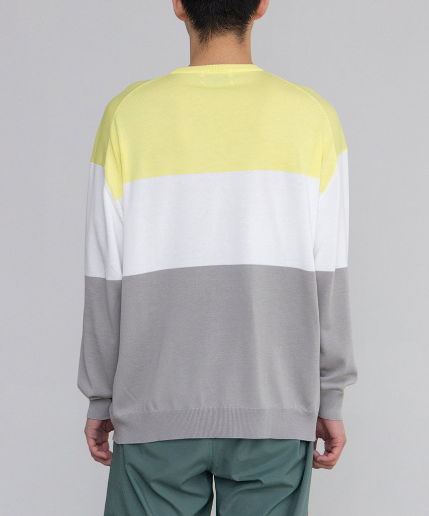 SUVIN TRICOLOR CREW NECK KNIT｜Graphpaper(グラフペーパー)通販 st