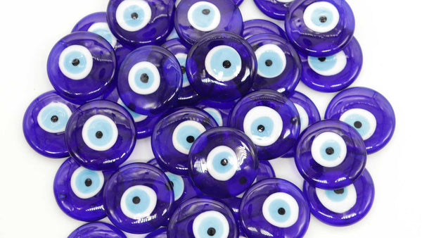 Dissolve Negativity Evil Eye Glass Stone – Beauty and The Button