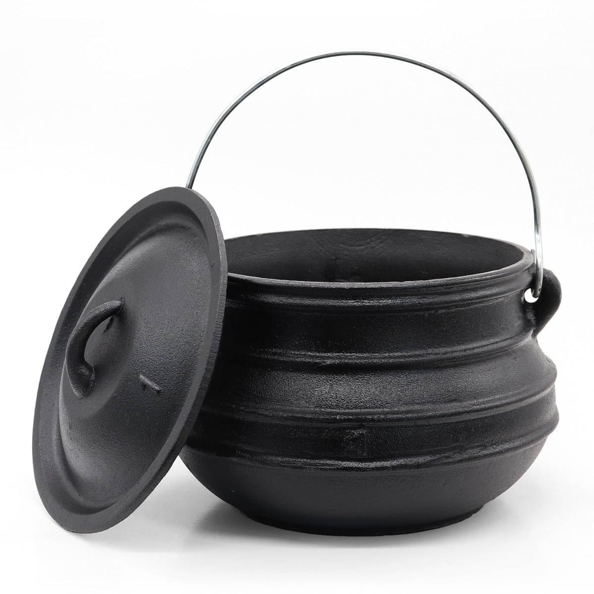 Cast Iron Potjie Pot Cauldron - 93 oz. Size 3/4