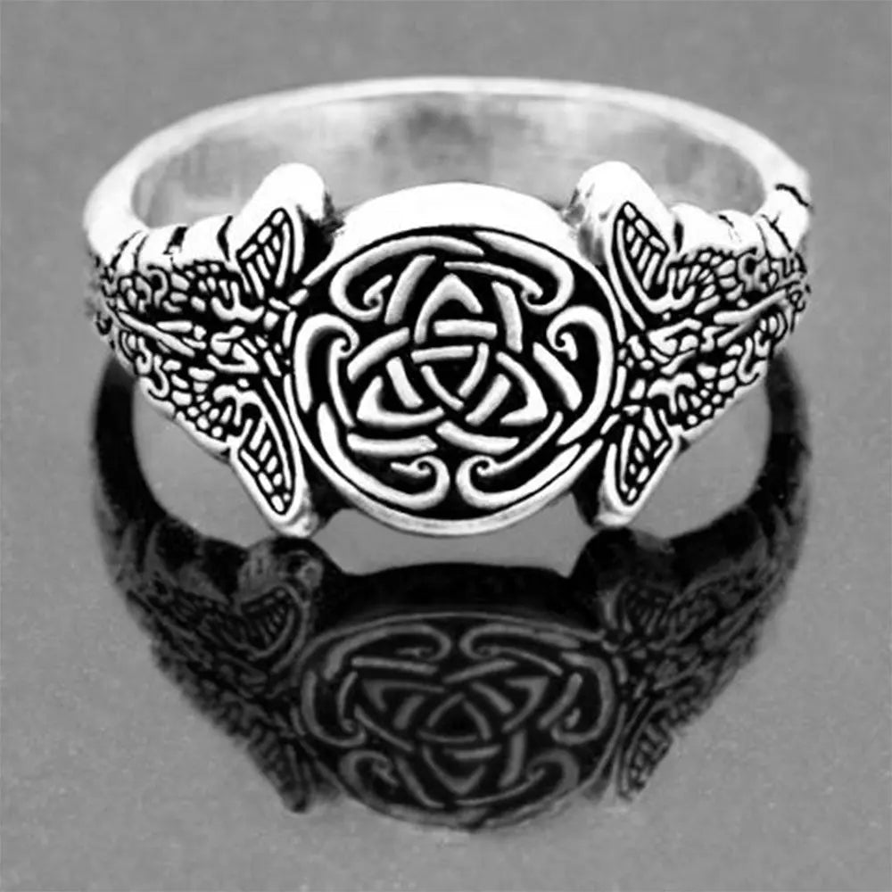 Celtic Triple Moon Ring – Celtic Crystal Design Jewelry